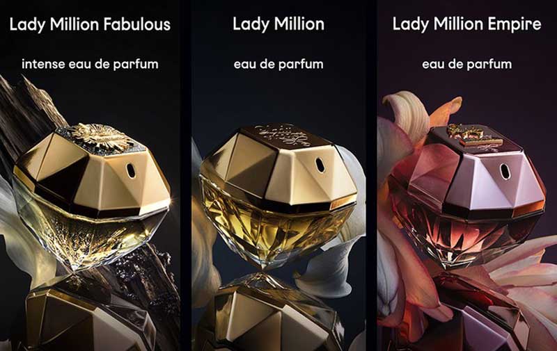 Lady Million Fabulous fragrant line