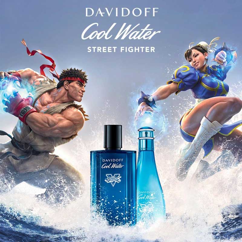 Davidoff Cool Water Street Fighter Champion