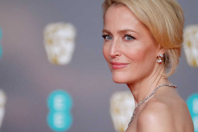 Gillian Anderson Clinique Moisture Surge visual