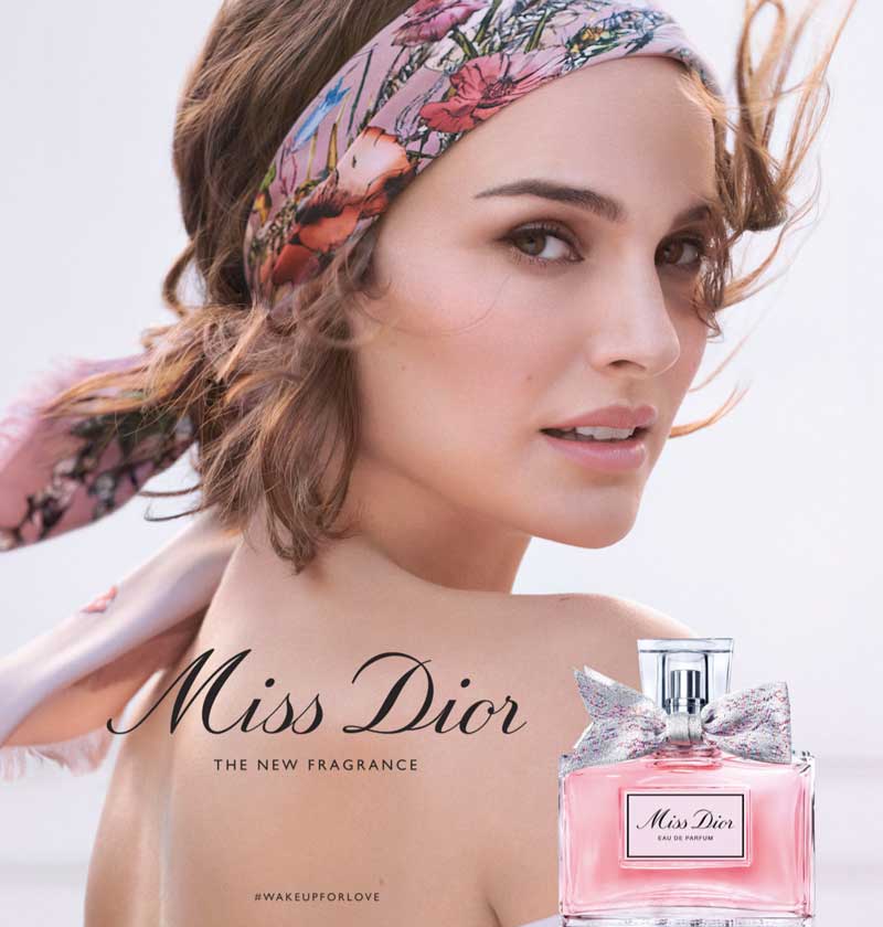 Miss Dior Eau de Parfum Natalie Portman visual