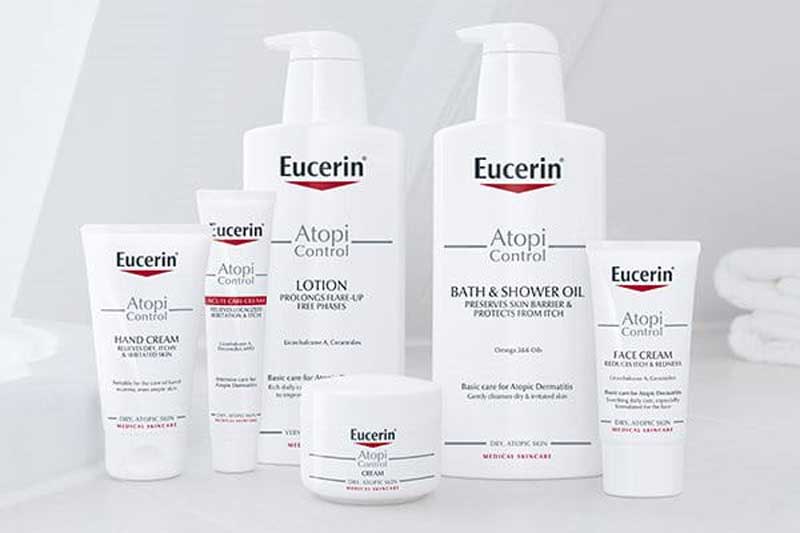 Eucerin AtopicSkin product line