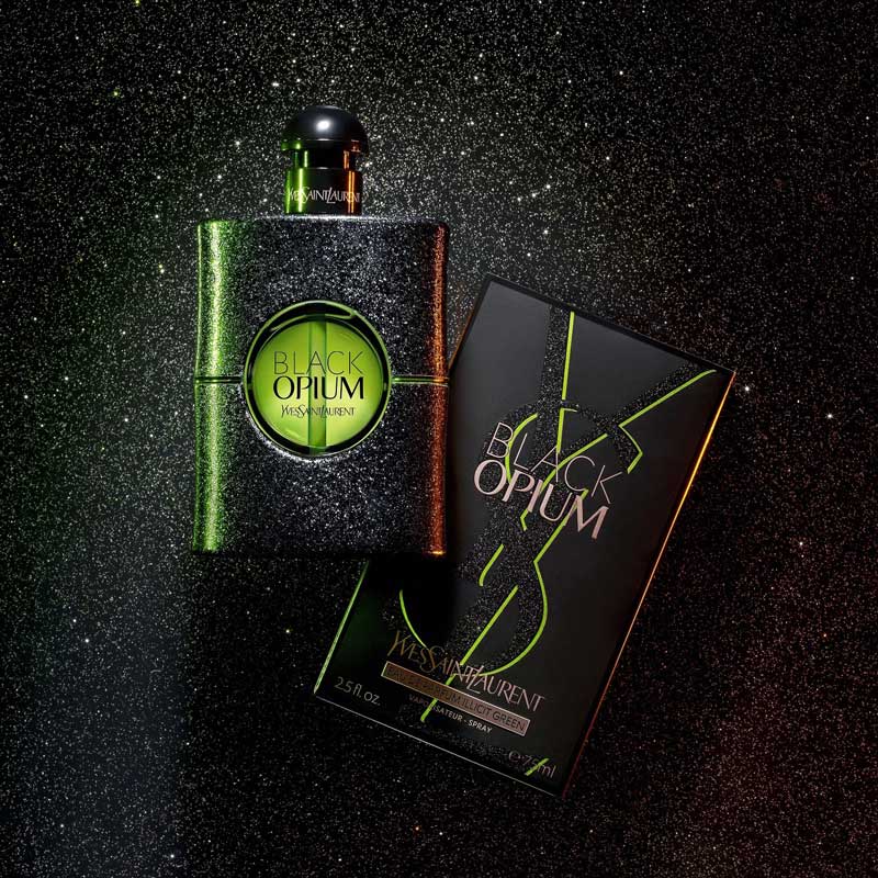 Yves Saint Laurent Black Opium Illicit Green package