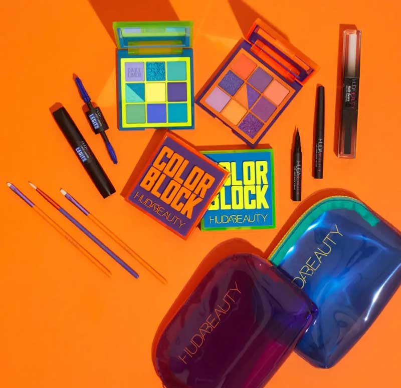 Huda Beauty Color Block Obsessions collections