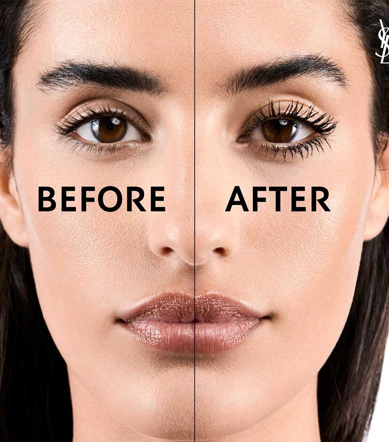 mascara Before & After