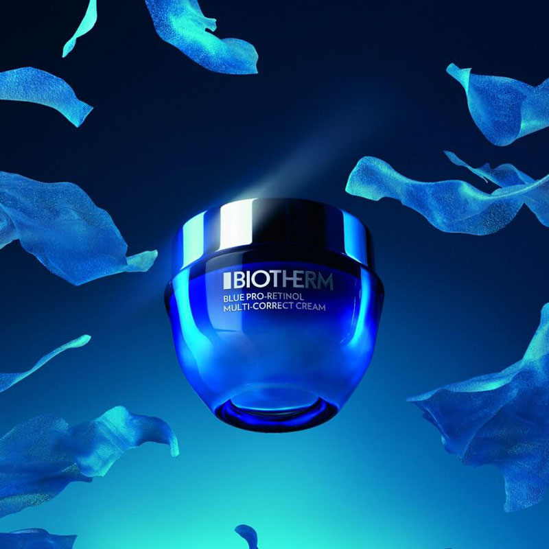 Biotherm Blue Pro-Retinol Multi-Correct Cream Blue Beauty