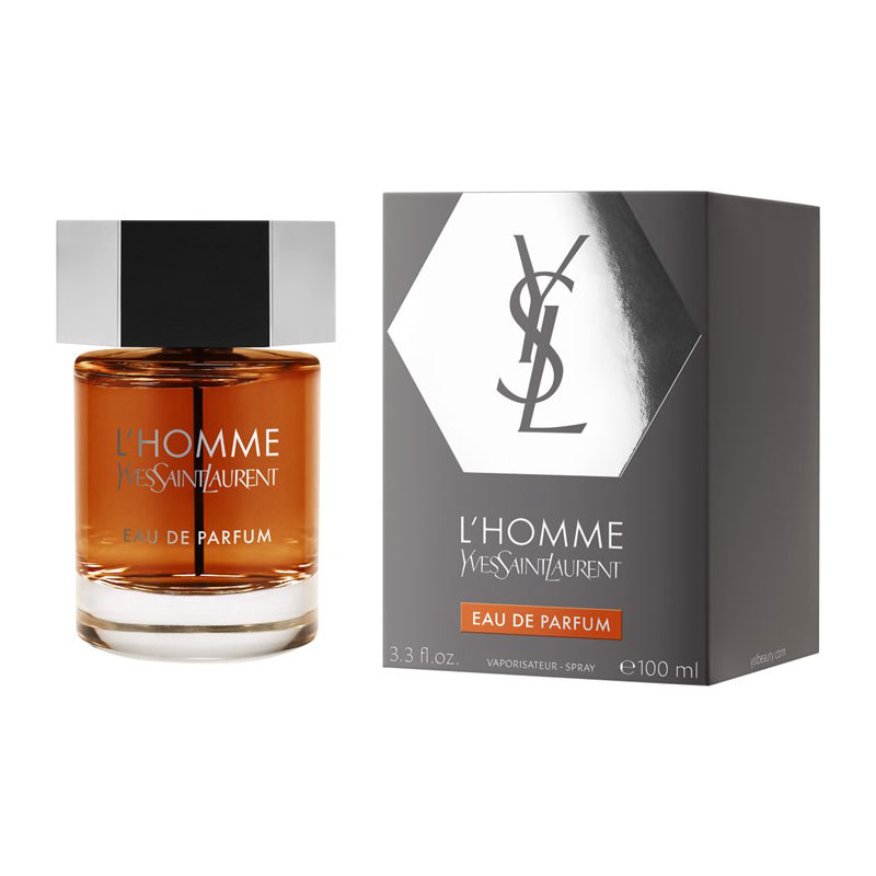 Yves Saint Laurent L'Homme Eau de Parfum a bottle and package