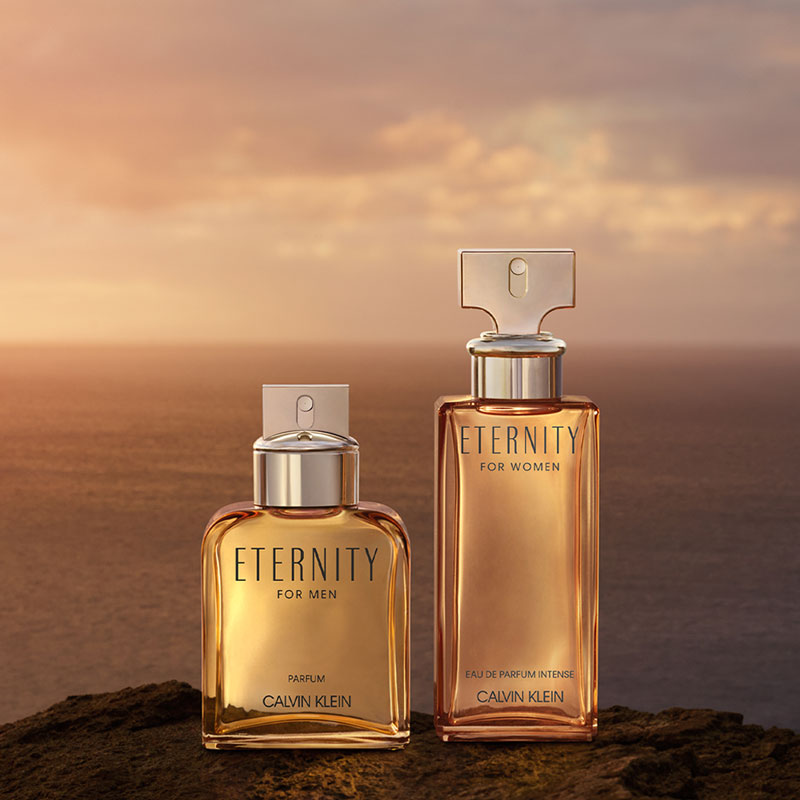 Calvin Klein Eternity Eau de Parfum Intense for Women & Eternity Parfum for Men