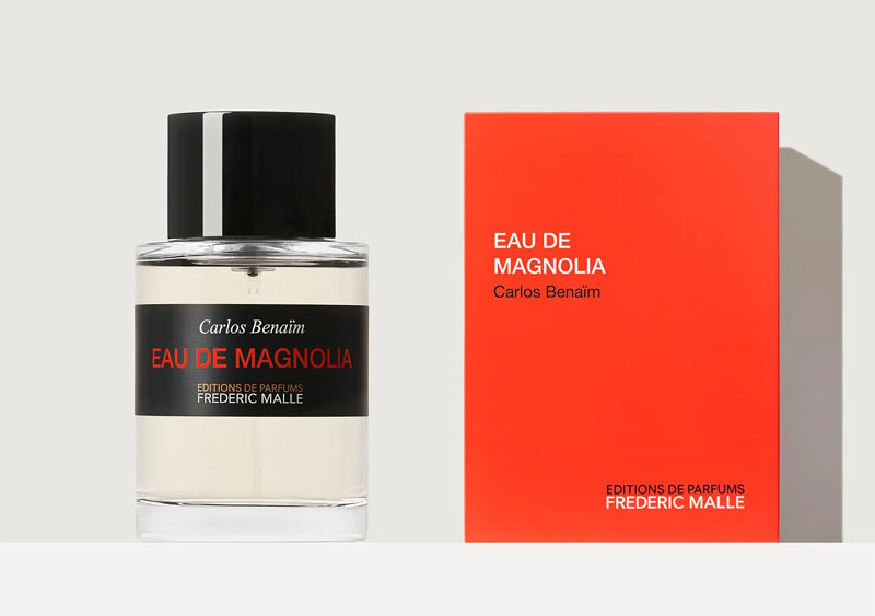 Frederic Malle Eau de Magnolia visual a bottle and box