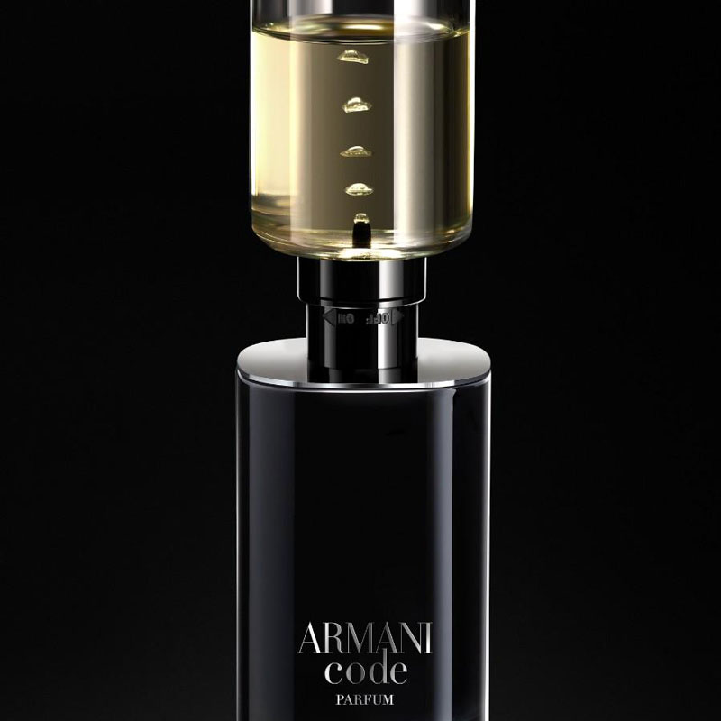Armani refillable bottle