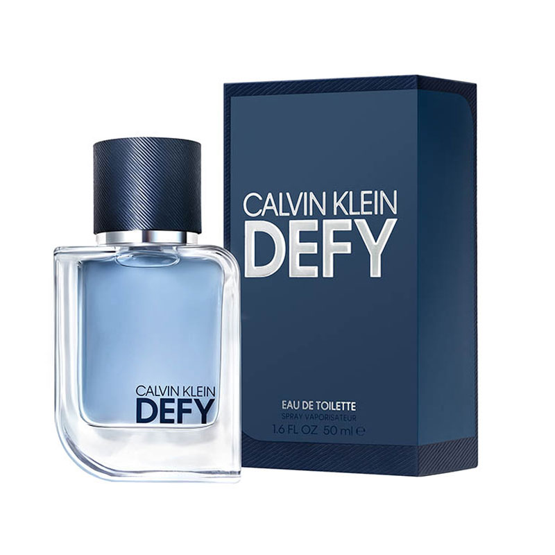 Calvin Klein Defy Eau de Toilette a bottle and box