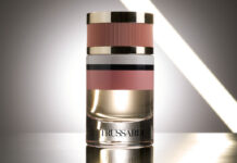 Visual of Trussardi Eau de Parfum Best Feminine Fragrance Packaging Design