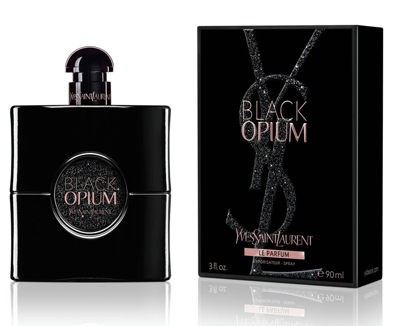 Yves Saint Laurent Black Opium Le Parfum a bottle package