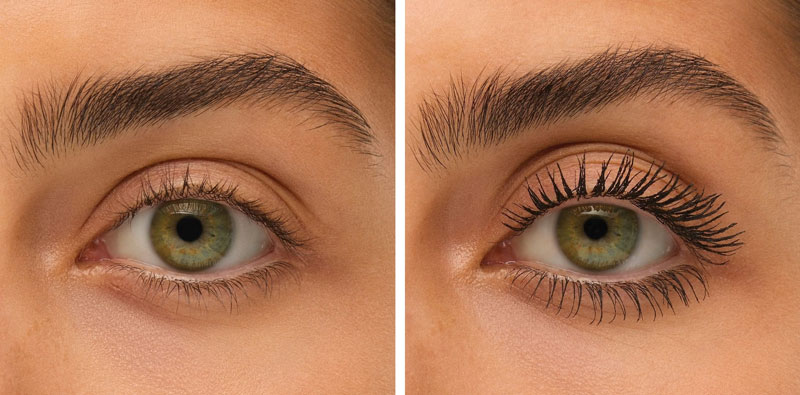 Wow mascara before and after