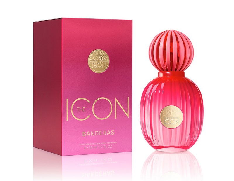 The Icon Women a bottle and package