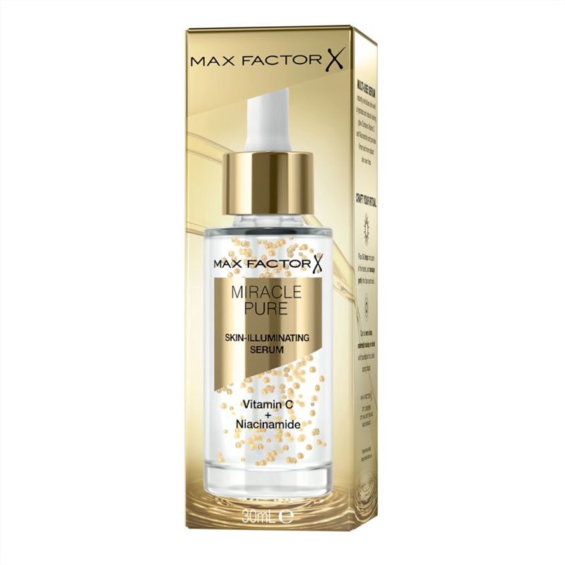 Max Factor Miracle Pure Skin Iluminating Serum a package